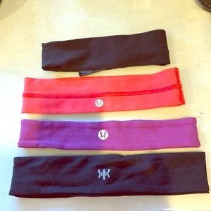 Lululemon headbands $8 with 2 bonus bands